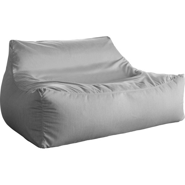 Grovelane Lavista Outdoor Bean Bag Loveseat Modern Patio Sofa & Reviews